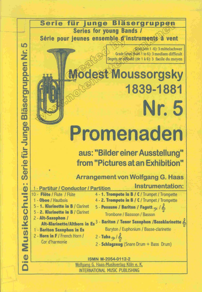 Promenaden aus 'Bilder einer Ausstellung', Die - hacer clic aquí Promenaden aus 'Bilder einer Ausstellung', Die - hacer clic aquí