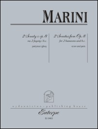 2 Sonaty z op.8 / 2 Sonatas from Op.8, score and parts - hacer clic aqu�