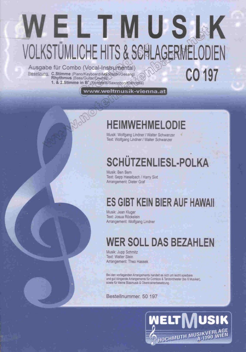 Heimwehmelodie, Combo - hacer clic aqu�