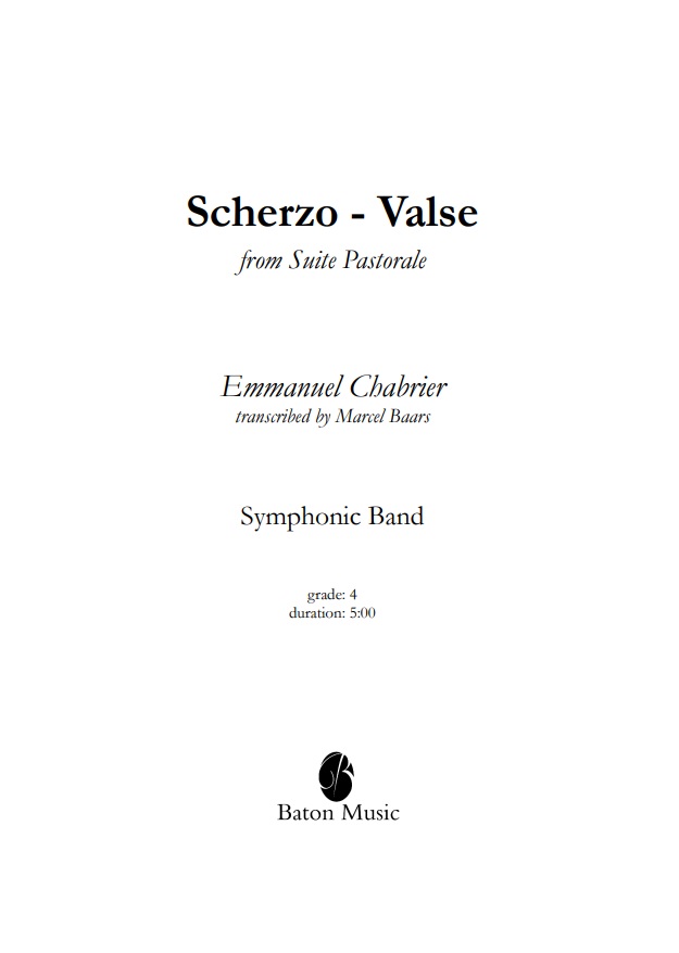 Scherzo - Valse - hacer clic aqu