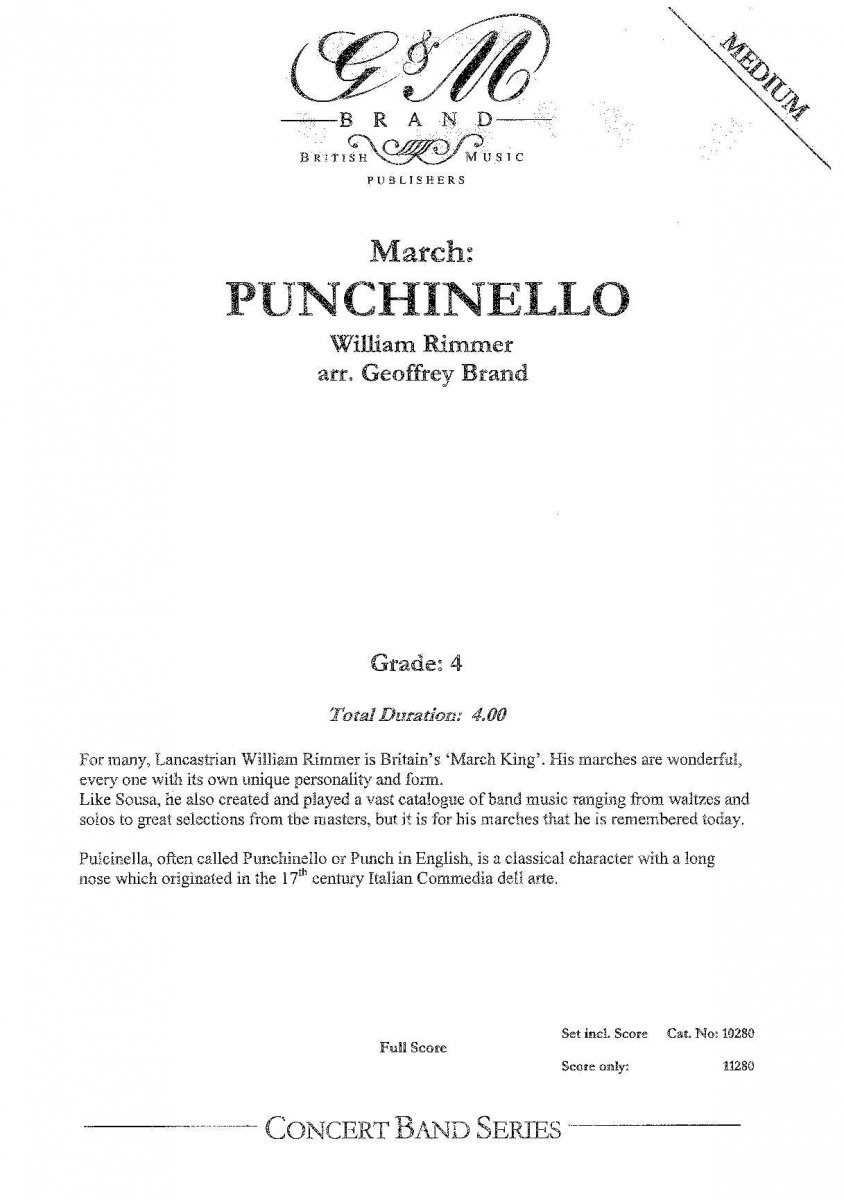March Punchinello - hacer clic aqu�