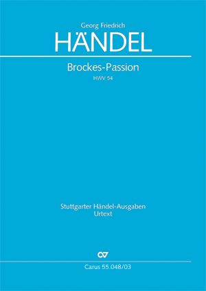 Brockes-Passion. 'Der fr die Snde der Welt gemarterte und sterbende Jesu' - hacer clic aqu