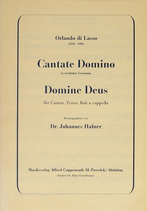 Cantate Domino + Domine Deus - hacer clic aqu�