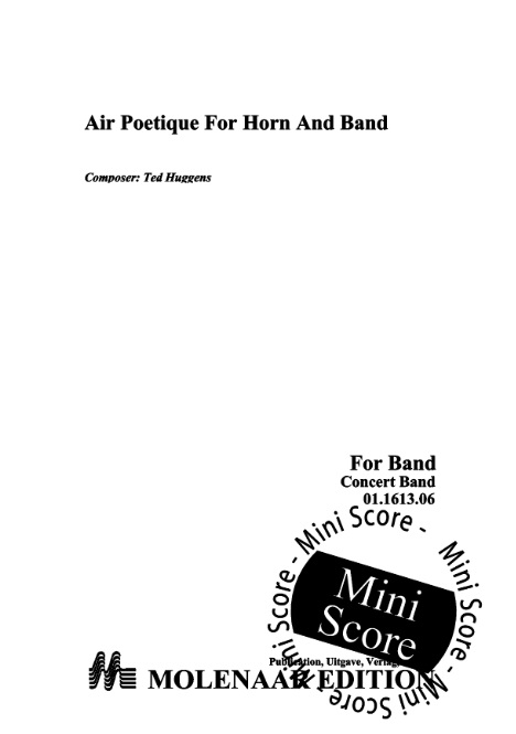 Air Poetique for Horn and Band - hacer clic aqu