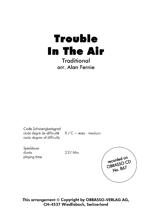 Trouble in the Air - hacer clic aqu�