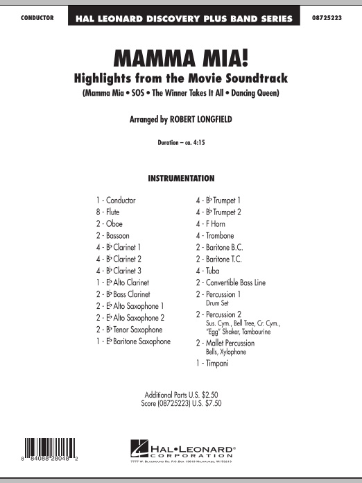 Mamma Mia! - Highlights from the Movie Soundtrack - hacer clic aqu�
