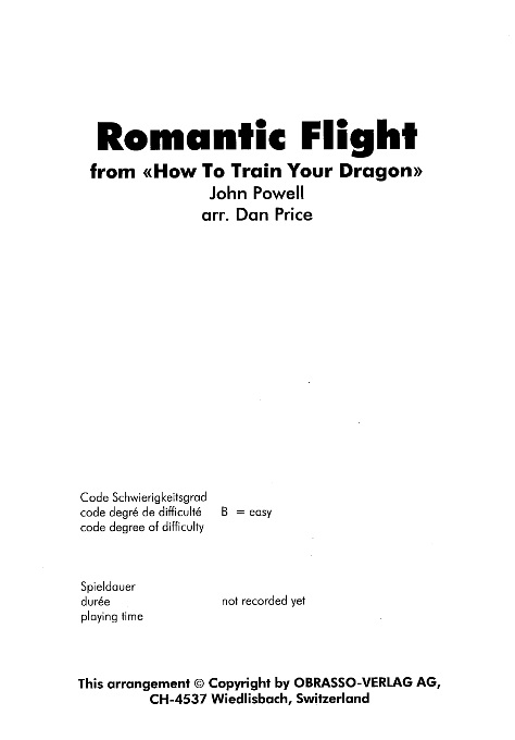 Romantic Flight (from 'How to Train Your Dragon') - hacer clic aqu�