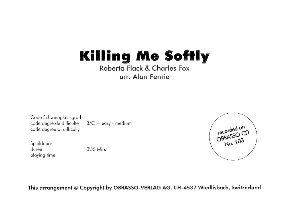 Killing me Softly - hacer clic aqu�