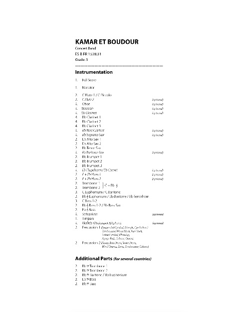 Kamar et Boudour ('Les mille et une nuits') - hacer clic aqu�