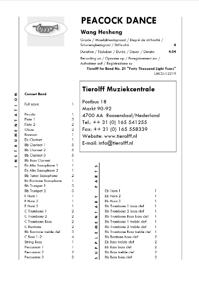Peacock Dance - hacer clic aqu