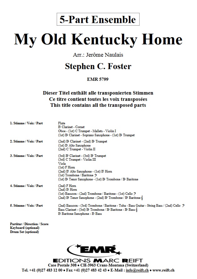 My Old Kentucky Home - hacer clic aqu