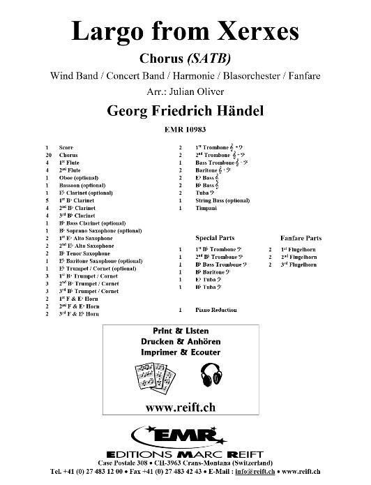 Largo from Xerxes - hacer clic aqu�