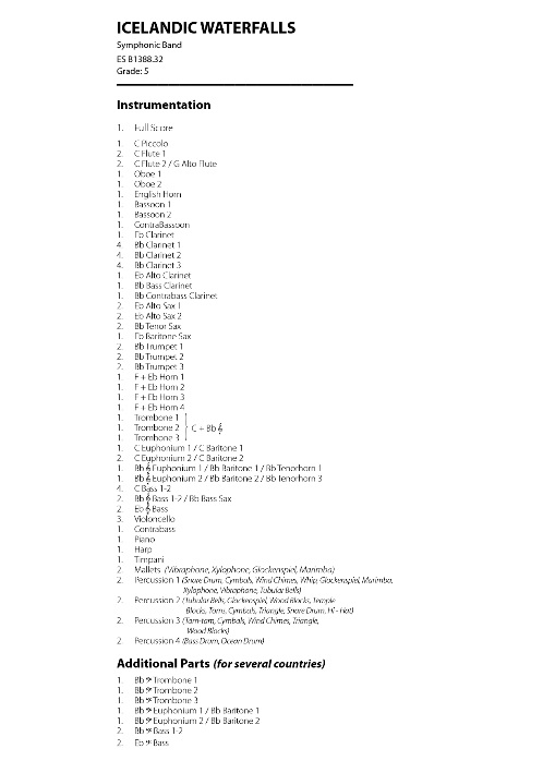 Icelandic Waterfalls (Symphony #1) - hacer clic aqu�