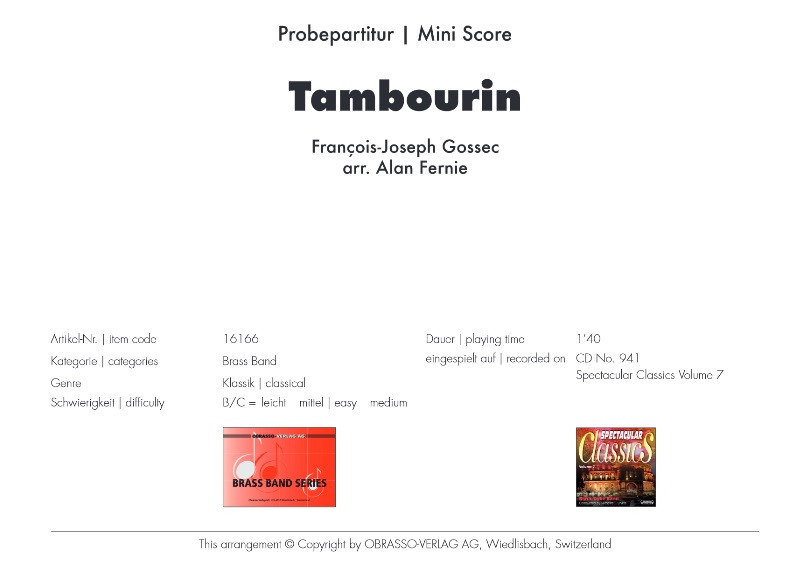 Tambourin - hacer clic aqu�
