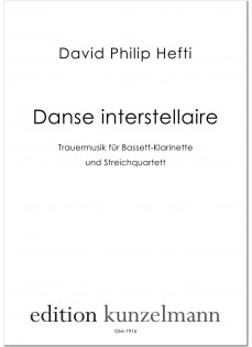 Danse interstellaire (Trauermusik fr Bassett-Klarinette und Streichquartett) - hacer clic aqu