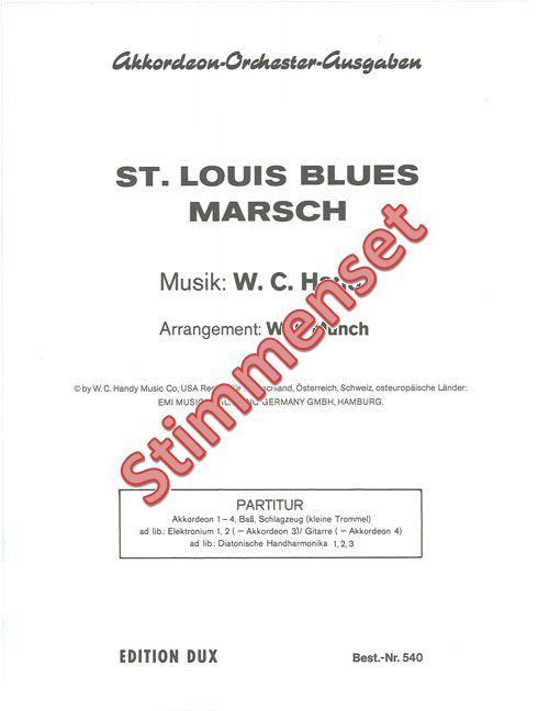 St. Louis Blues Marsch - hacer clic aqu�