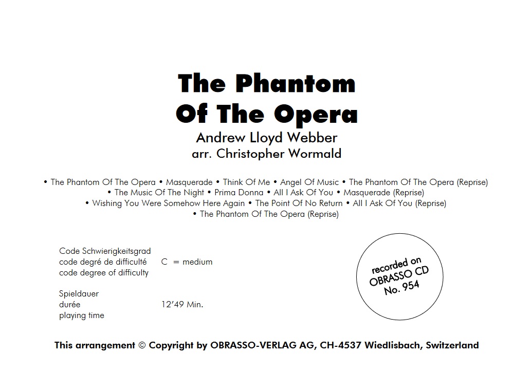 Phantom of the Opera, The - hacer clic aqu