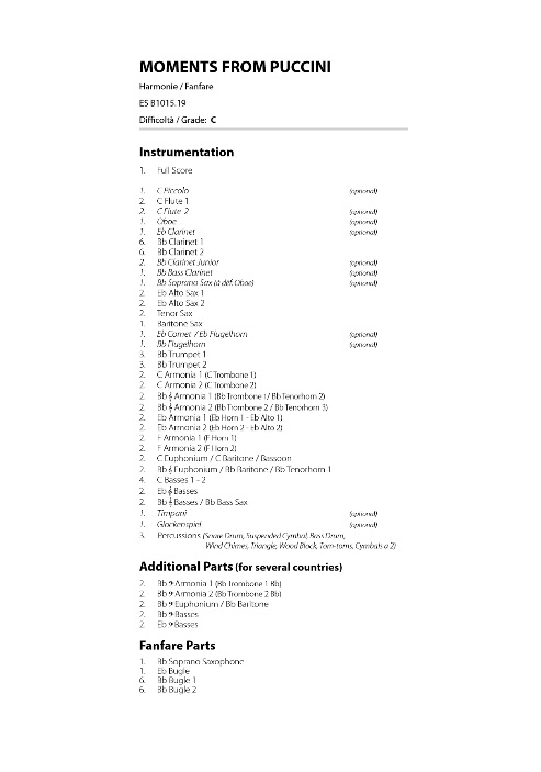 Moments from Puccini - hacer clic aqu�