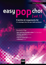 easy pop chor #1 (Deutsch-Pop, 5 leichte Arrangements) - hacer clic aqu�