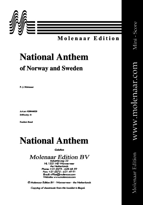 National Anthem of Norway and Sweden (Volkslied Noorwegen en Zweden) - hacer clic aqu