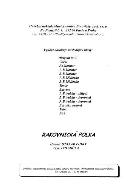 Auf der Hopfenernte (Rakovnicka-Polka) - hacer clic aquí Auf der Hopfenernte (Rakovnicka-Polka) - hacer clic aquí