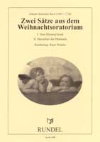 2 Sätze aus dem 'Weihnachtsoratorium' (Zwei) - hacer clic aquí 2 Sätze aus dem 'Weihnachtsoratorium' (Zwei) - hacer clic aquí
