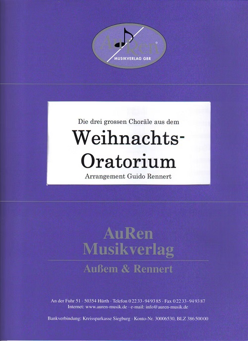 Die drei grossen Chor�le aus dem Weihnachtsoratorium (3) - hacer clic aqu�