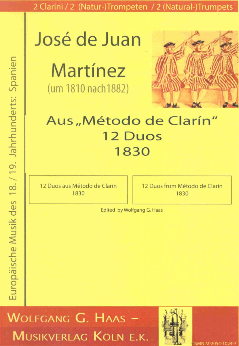 Aus 'M�todo de Clar�n': 12 Duos (1830) - hacer clic aqu�