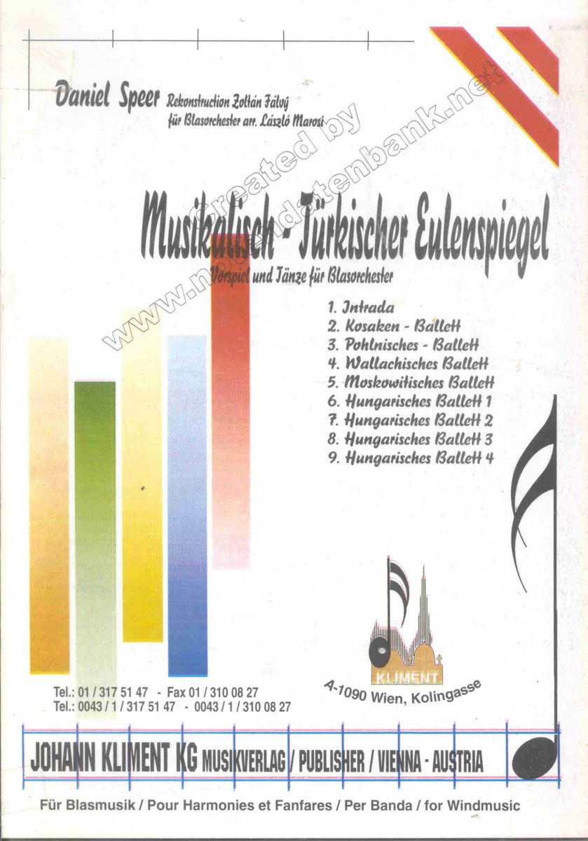 Musikalisch T�rkischer Eulen-Spiegel - hacer clic aqu�