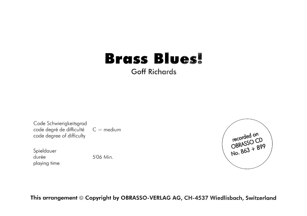 Brass Blues (Brass Band Blues) - hacer clic aqu�