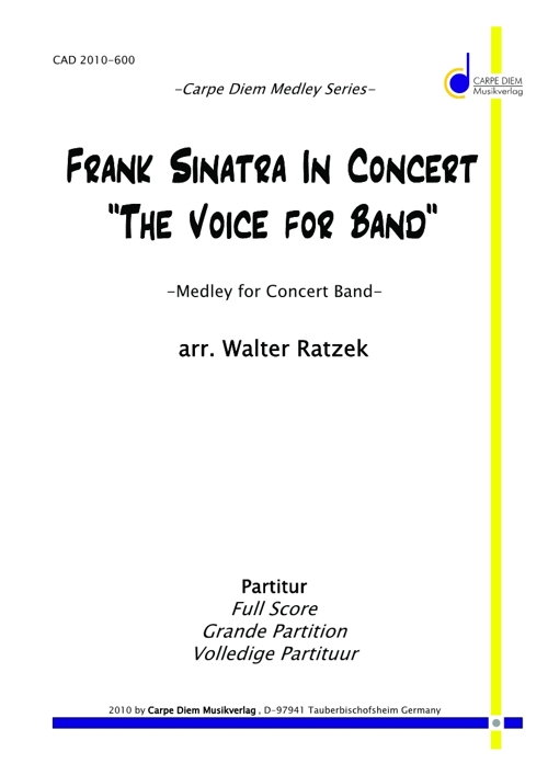 Frank Sinatra in Concert - The Voice for Band - hacer clic aqu�