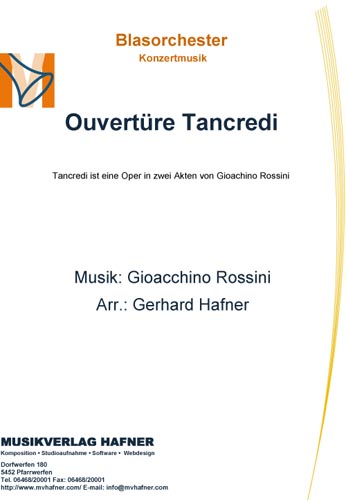 Ouvertüre Tancredi - hacer clic aquí Ouvertüre Tancredi - hacer clic aquí