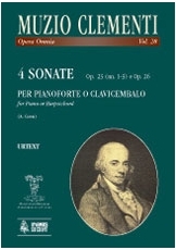 4 Sonatas (Op. 23 Nos. 1-3 and Op. 26) for Piano (Harpsichord) - hacer clic aqu�