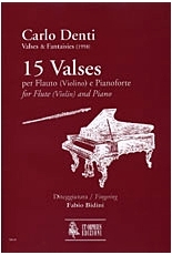 15 Valses for Flute (Violin) and Piano - hacer clic aquí 15 Valses for Flute (Violin) and Piano - hacer clic aquí