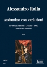 Andantino with Variations for Harp and Piano (Violin and Harp) - hacer clic aqu�