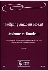 Andante et Rondeau transcribed for 2 Guitars by Ferdinando Carulli - hacer clic aqu�