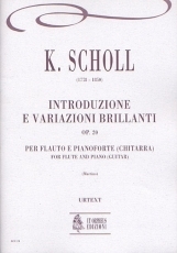 Introduzione e Variazioni Brillanti Op. 20 for Flute and Piano (Guitar) - hacer clic aqu�