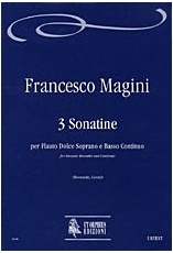 3 Sonatinas for Descant Recorder and Continuo - hacer clic aqu�