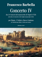 Concerto No.4 from the 24 Concertos in the Naples manuscript (1725) - hacer clic aqu�