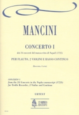 Concerto No.1 from the 24 Concertos in the Naples manuscript (1725) - hacer clic aqu