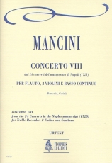 Concerto No.8 from the 24 Concertos in the Naples manuscript (1725) - hacer clic aquí Concerto No.8 from the 24 Concertos in the Naples manuscript (1725) - hacer clic aquí