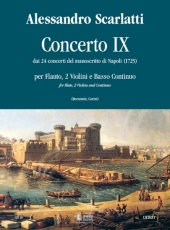 Concerto No.9 from the 24 Concertos in the Naples manuscript (1725) - hacer clic aquí Concerto No.9 from the 24 Concertos in the Naples manuscript (1725) - hacer clic aquí