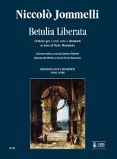 Betulia Liberata. Oratorio for 4 Voices, Choir and Instruments. Text by Pietro Metastasio. Critical Edition - hacer clic aqu