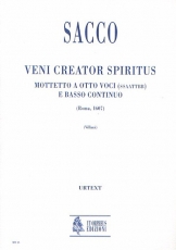 Veni Creator Spiritus. Motet for 8 Voices (SATB-SATB) and Continuo - hacer clic aqu