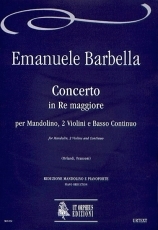 Concerto in D maj for Mandolin, Strings and Continuo - hacer clic aqu