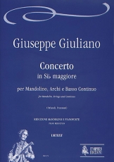 Concerto in B flat maj for Mandolin, Strings and Continuo - hacer clic aqu�