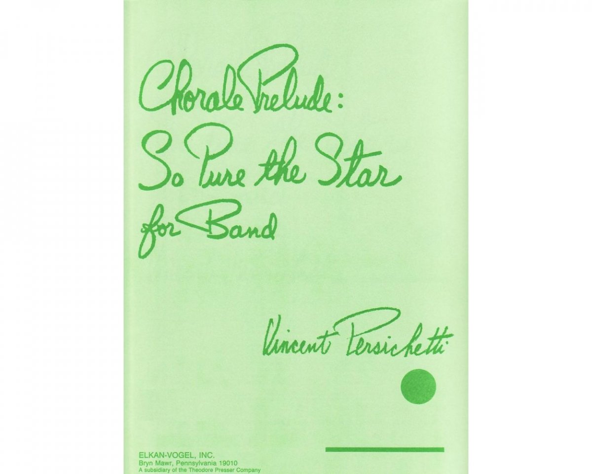 Chorale Prelude: So Pure The Star - hacer clic aqu�