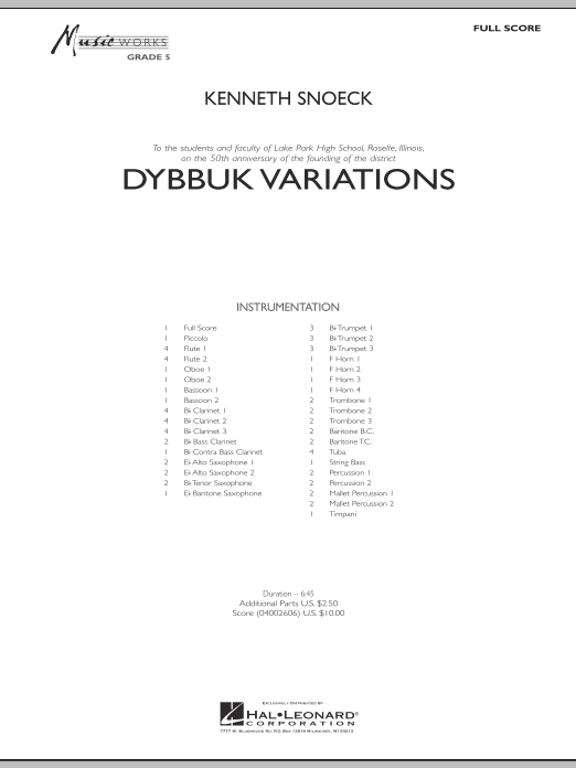 Dybbuk Variations - hacer clic aqu�