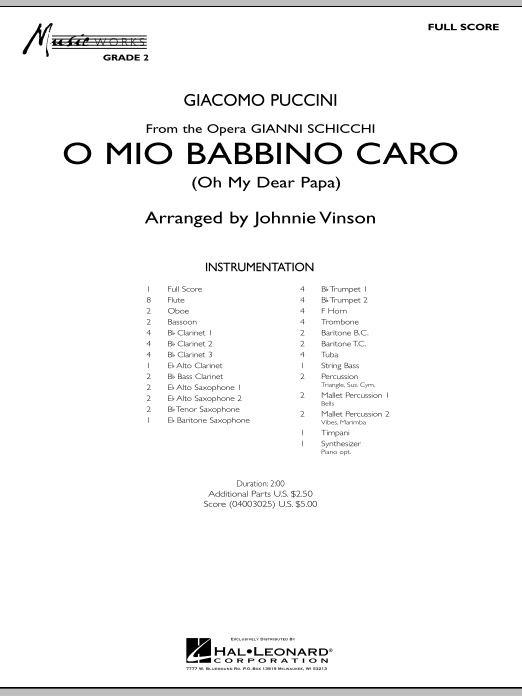 O Mio Babbino Caro - hacer clic aqu