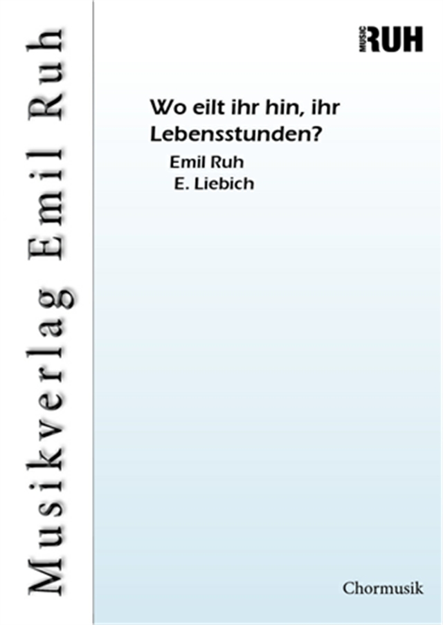 Wo eilt ihr hin, ihr Lebensstunden? - hacer clic aqu�
